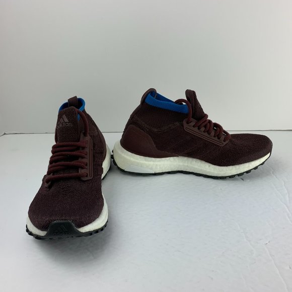 ADIDAS ULTRABOOST MID ALL TERRAIN KIDS MAROON - Picture 8 of 11